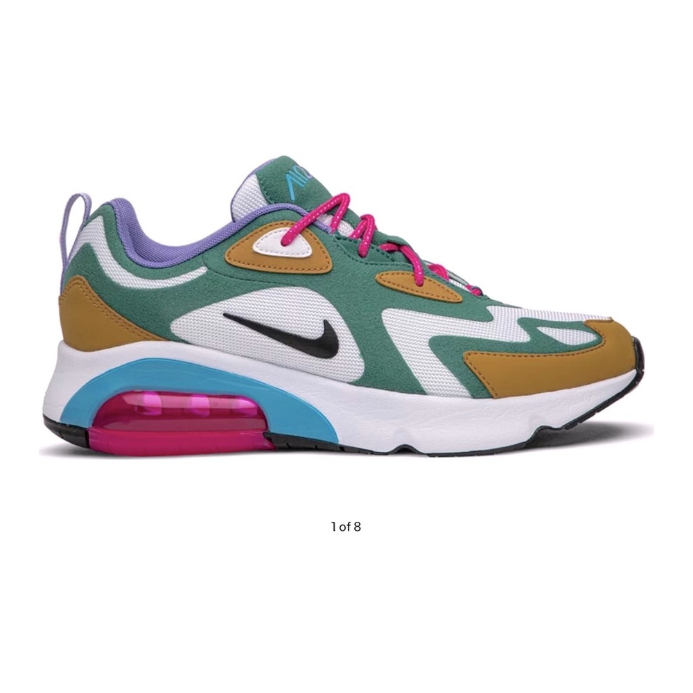 Women’s Air Max 200 Mystic Green size 6.5